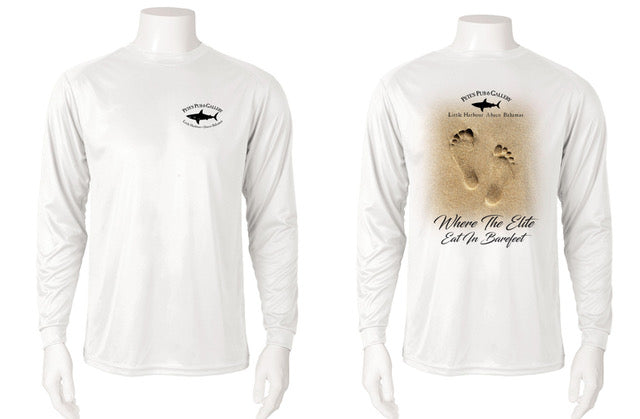 Long Sleeve Dry Fit WHERE THE ELITE EAT IN BARE FEET Pete s